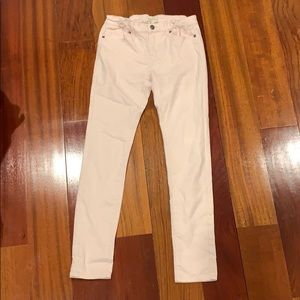 Forever 21 girls pastel light pink pants